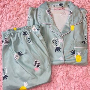 Blue Pineapple PJ SET